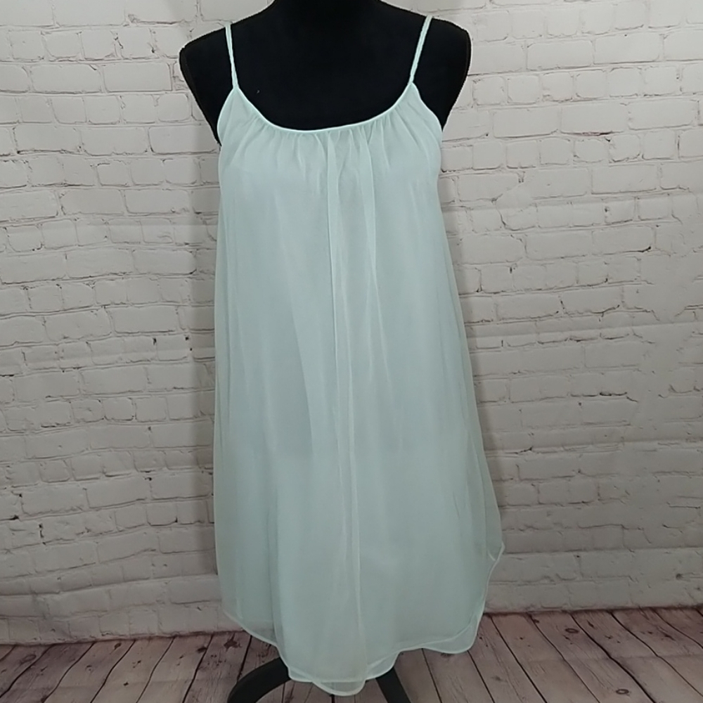Vtg Lorraine Chiffon Babydoll Lingerie or Dress